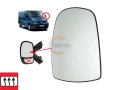 Стъкло за огледало " С Подгрев " за Renault Trafic II , Opel Vivaro, Nissan 2001-2013 год. - Шофьор, снимка 1