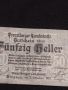 Банкнота НОТГЕЛД 50 хелер 1919г. Австрия перфектно състояние за КОЛЕКЦИОНЕРИ 44988, снимка 6