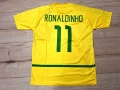 Футболна фланелка на Роналдиньо Бразилия ретро модел!!!, снимка 1