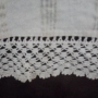 Ленен чаршаф с дантела, снимка 2