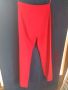 Червен червен елегантен дамски панталон, снимка 1 - Панталони - 45338181