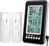 Термометър за хладилник ORIA, цифров термометър за фризер с 2 сензора НОВО