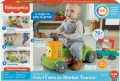 Образователна забавна играчка Market Tractor 4в1 Fisher Price , снимка 8
