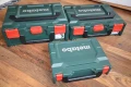 Нови куфари Metabo за 12V и за 18V винтоверти, снимка 1