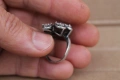 Дамски сребърен пръстен , снимка 7