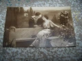 Стара романтична пощенска картичка от 1920г., снимка 4