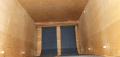 Ролетен шкаф кантонерка антика,винтидж(Tambour door®), снимка 12