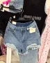 Къси панталонки сиво черно сини s , M ,L , снимка 2