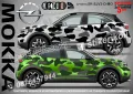 Skoda YETI SK-SJV3-SK-YE Кaмуфлаж Офроуд Джип Пикап Лодка Camouflage Off-Road стикери, снимка 13