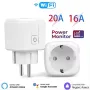 Смарт Контакт / Smart Plug WiFi / Smart Home Google Home / Alexa 16/20A, снимка 2