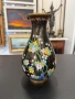 Бронзова китайска ваза с клуазон. №7934, снимка 1
