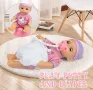 Игрален комплект с кукла и аксесоари RedCrab Baby Doll Toys Set, 15 част, кукла 30 см, снимка 2