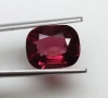 Рядък 1.85кт. естествен, нетретиран вишнево-червен шпинел от Мианмар (Бирма)! Нов!, снимка 7