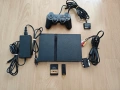 Sony PS2 Slim - хакнат - качени игри - Playstation 2, снимка 1