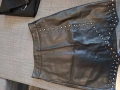 оригинална кожена пола GUESS, размер XS, снимка 6