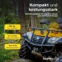 Електрическа лебедка horntools Beta 12V, 900 кг, дистанционно, стоманено въже, снимка 4