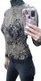 Официална дантелена блуза S , снимка 1 - Блузи с дълъг ръкав и пуловери - 38230269
