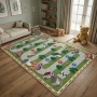 Детски килим 120x160 см, 12 дизайна, водоустойчив, неплъзгащ се, снимка 4