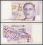 ❤️ ⭐ Сингапур 2006-2024 2 долара полимер ⭐ ❤️, снимка 1
