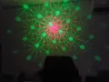 DJ Disco Laser за партита с вградена презареждаща се акумулаторна батерия и ефект според звука, снимка 14