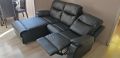Ъглов диван с реклайнер, снимка 1 - Дивани и мека мебел - 46011884