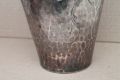 Посребрена кована ваза, снимка 6