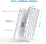 Безжична Bluetooth клавиатура за Mac с QWERTZ DE подредба, снимка 5
