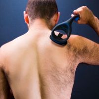 Стик за премахване на окосмяването по гърба / самобръсначката за гръб и тяло е специално проектирана, снимка 9 - Други - 45782959