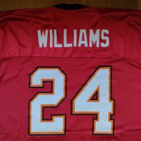 NFL Jursey / Tampa Bay Buccaneers  , #24 Cadillac Williams , Reebok, снимка 3 - Спортни дрехи, екипи - 45420813