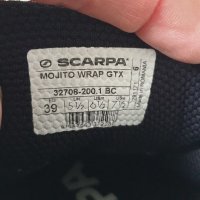 SCARPA Mojito Wrap Gore - Tex Leather Sneakers Womens Size 39/25см UK 5.5 US 6.5 ОРИГИНАЛ! Дамски сп, снимка 12 - Кецове - 45423888