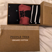 Нови чорапи органичен памук лот две кутии от по 3 броя , снимка 1 - Дамски чорапи - 44961180
