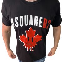 Мъжка тениска Dsquared Leaf !!!, снимка 1 - Тениски - 45828859