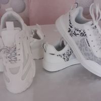 Дамски летни бели маратонки и спортни обувки , снимка 4 - Дамски ежедневни обувки - 45360429