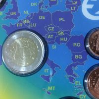 Испания 2007 – Комплектен банков евро сет от 1 цент до 2 евро + 2 евро Римски договор (TOR), снимка 3 - Нумизматика и бонистика - 45544978