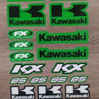 Стикери Кавазаки Kawasaki KX 85 - 20бр. /лист А4/, снимка 1 - Аксесоари и консумативи - 45301686
