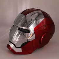 Моторизирана маска Iron Man MK5 1:1 с гласова команда Роботизирана каска Железния човек, снимка 8 - Друга електроника - 45743232