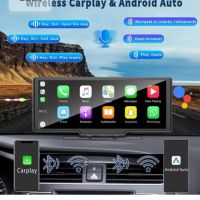 9.3" HD преносима автомобилна стерео интелигентна безжична CarPlay Android Auto, мултимедиен плейър , снимка 3 - Аксесоари и консумативи - 45913463