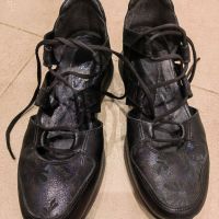 Дамски полу-отворени обувки от естествена кожа , снимка 2 - Дамски ежедневни обувки - 45461930