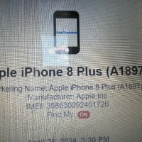 Неработещ iPhone 8 Plus , Има Айклауд!, снимка 4 - Apple iPhone - 45467825