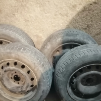 Летни гуми с джанти15 за Ситроен или Пежо, снимка 2 - Гуми и джанти - 45039494