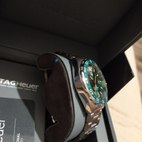 продавам-TAG Heuer Formula 1 Green Dial 43mm Quartz Steel Watch WAZ1017.BA0842, снимка 4 - Мъжки - 40597575