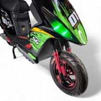 Eлектрически скутер MaxMotors Racing SG 3000W Green, снимка 4 - Мотоциклети и мототехника - 45146265
