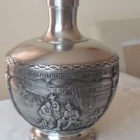 Кана и чаши за ракия от калай Antik*Vintage, снимка 3 - Антикварни и старинни предмети - 45096057