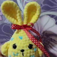 Зайче яйце, плетена играчка , снимка 1 - Други - 45438851