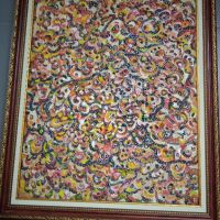 Картина с рамка на казанлъшки художник размер 60х50 , снимка 1 - Картини - 45368861
