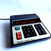 настолен калкулатор Casio Модел 101-l - 1973г, снимка 3 - Антикварни и старинни предмети - 45486137