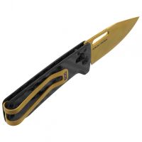 Сгъваем нож SOG Ultra XR, в цвят Carbon/Gold - 7,1 см, снимка 2 - Ножове - 45268176