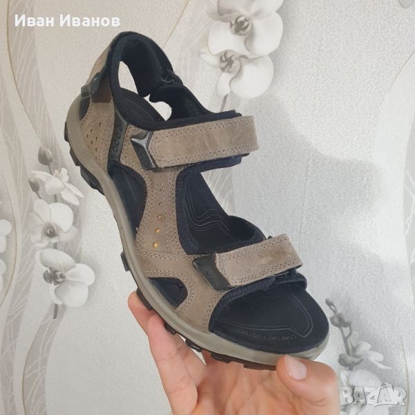 сандали Ecco Yucatan Lite Dark Clay Nubuck номер 42, снимка 1