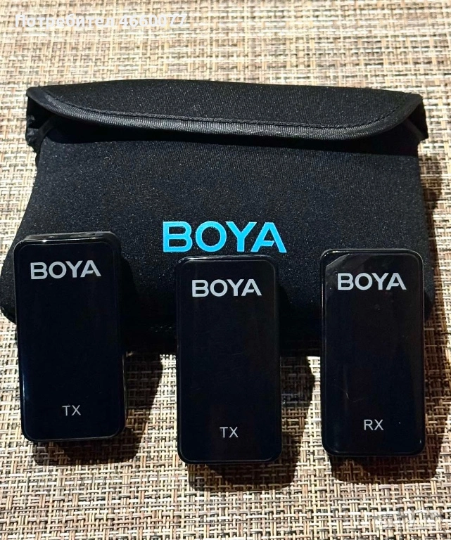 Microphones Boya (Тип брошка), снимка 1