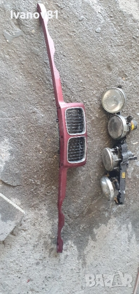 Фарове и маска с бъбреци за бмв е34 , снимка 1